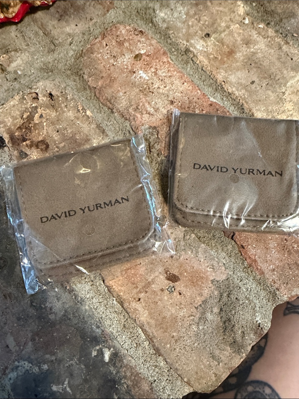 David Yurman Ring Pouch (Set of 2)